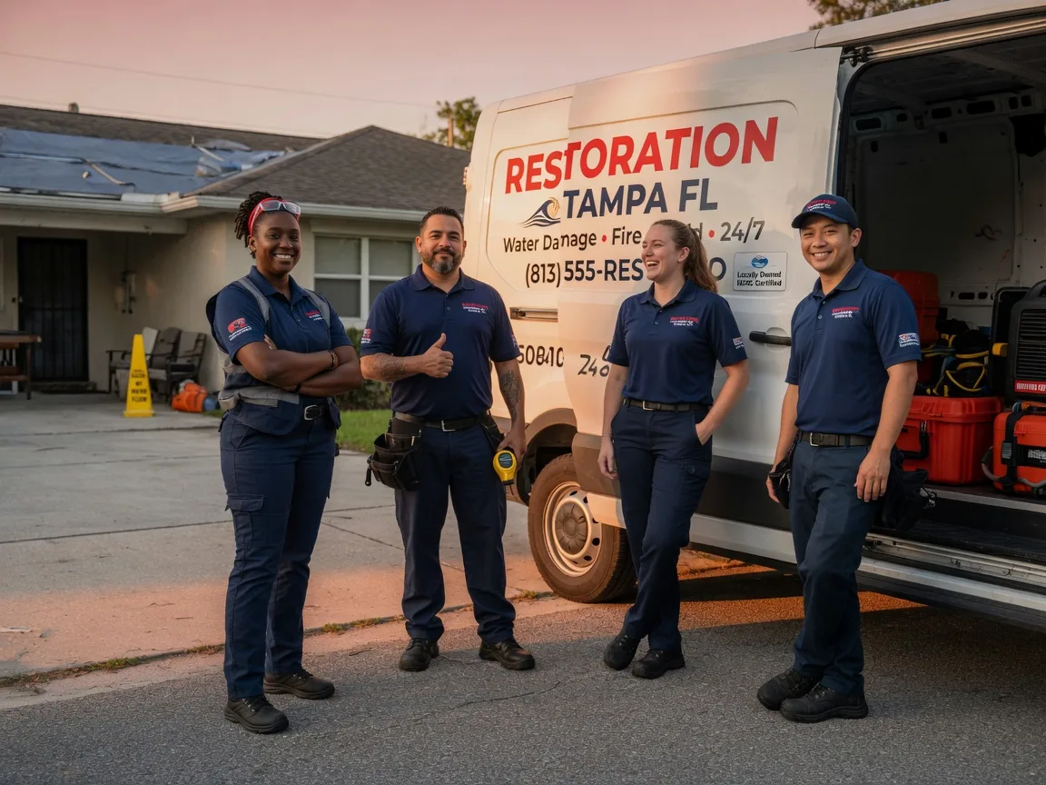 Water Damage Restoration company in Rose Bud, AR